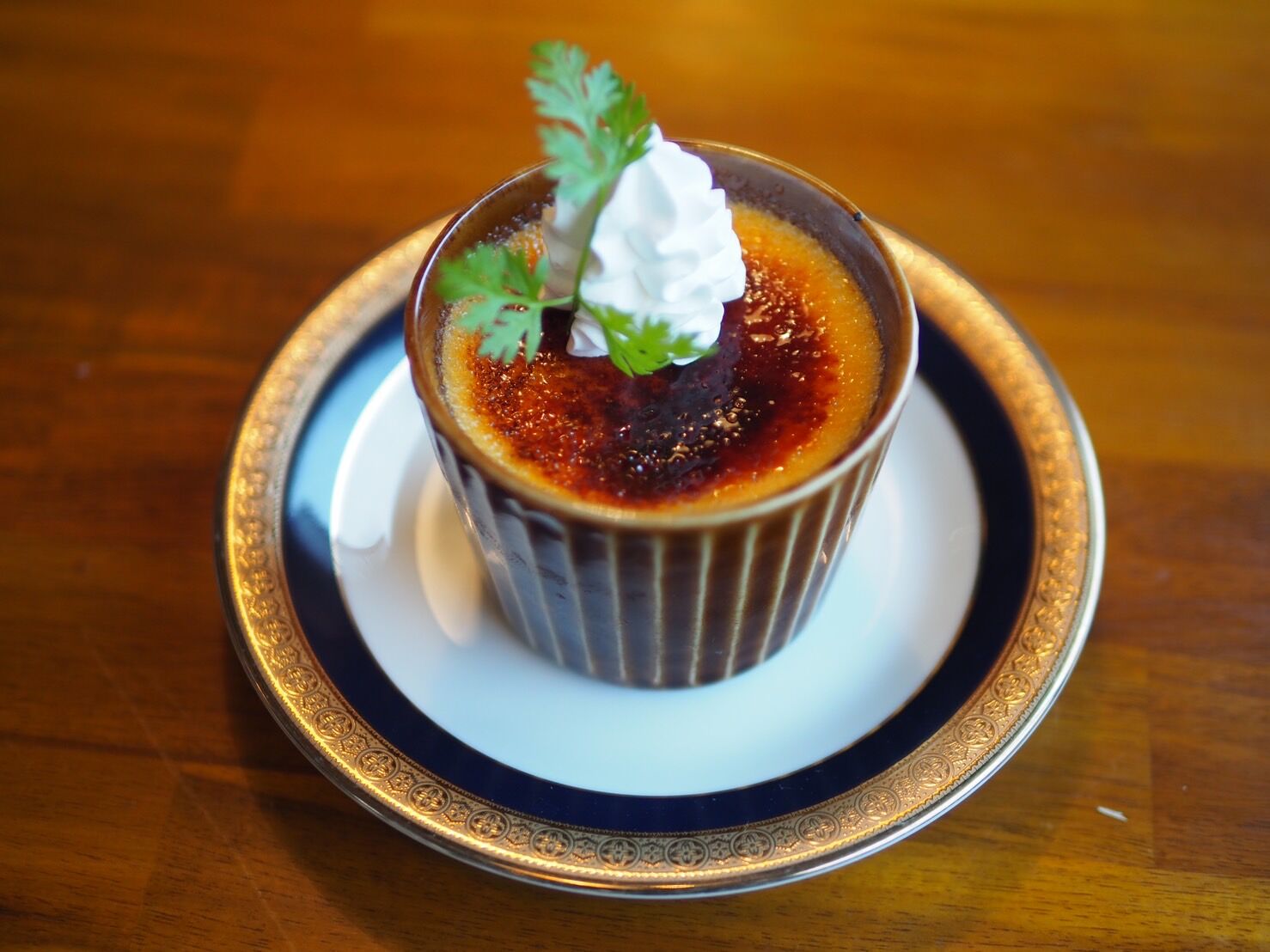 焦がしプリン