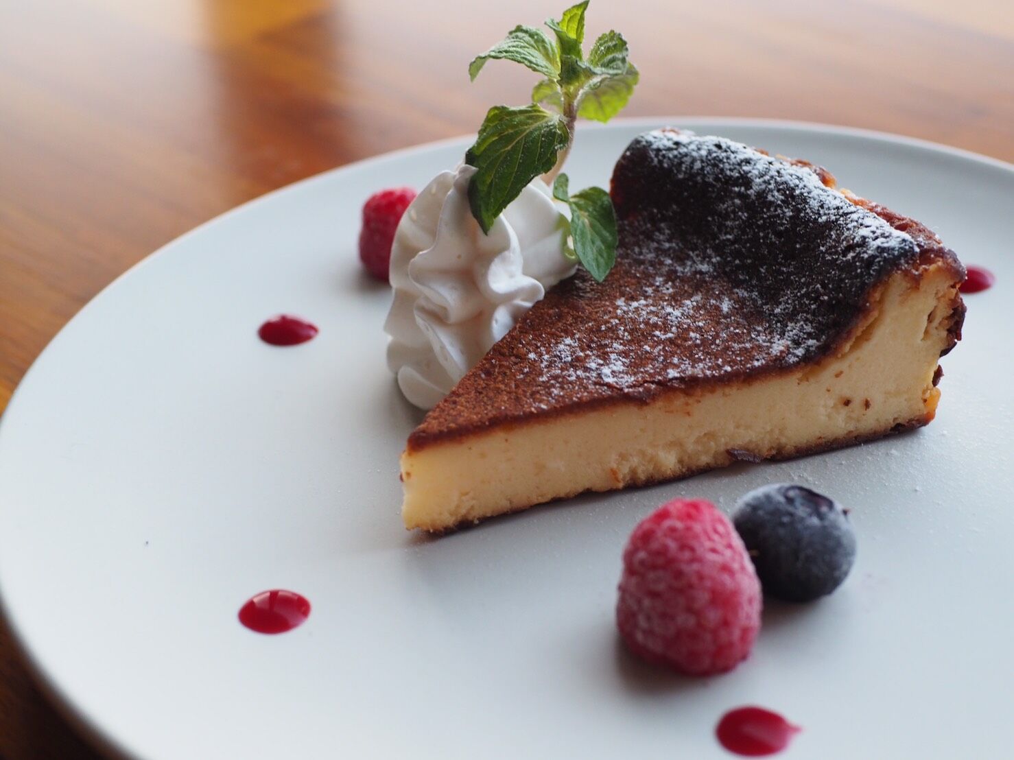 バスク風チーズケーキ