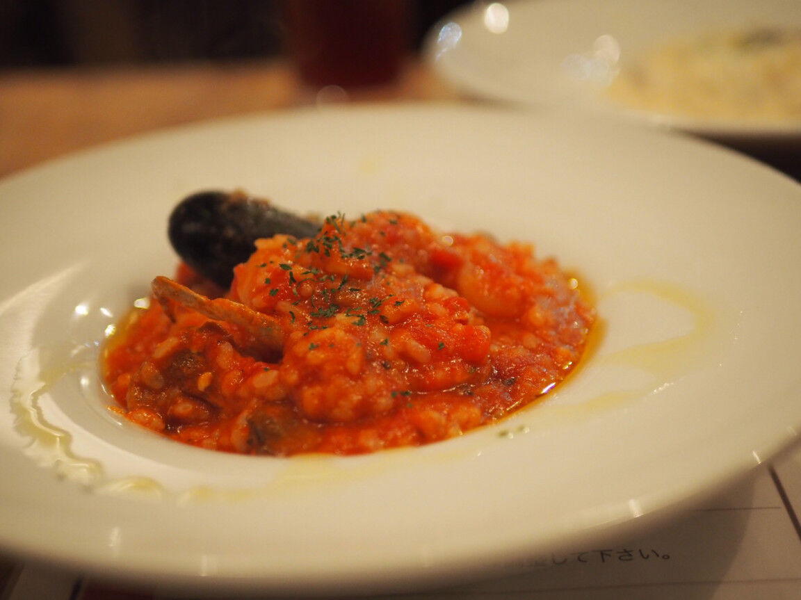 魚介たっぷりトマトリゾット