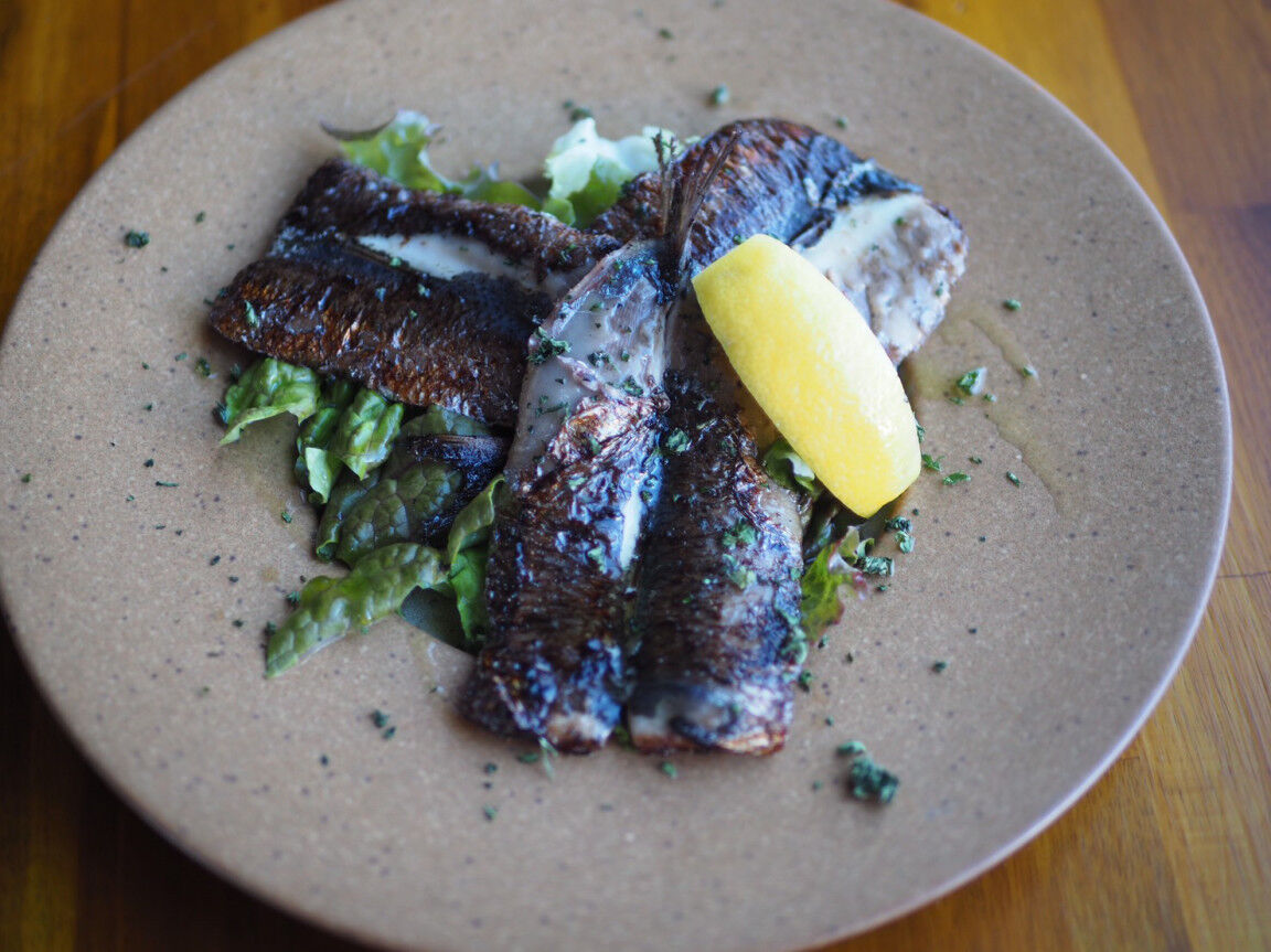 イワシの赤ワイン焼